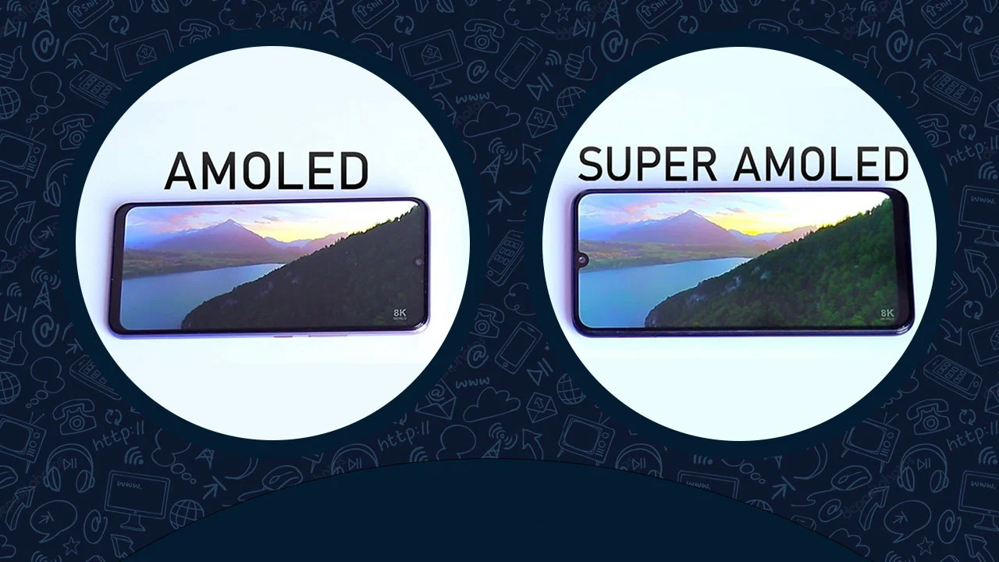 مقایسه انواع نمایشگر موبایل 